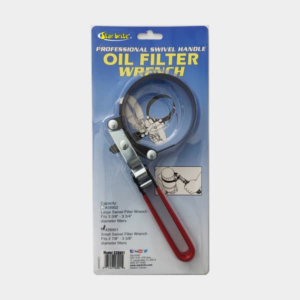 Oljefilteravdragare Star Brite Oil Filter Wrench, passar filter Ø7.3 - 8.57 cm