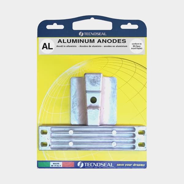 Aluminiumanodkit Tecnoseal, till utombordare, passar Yamaha 300 - 350 hk
