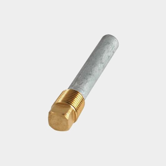 Zinkanodkit Tecnoseal, till inombordsmotor, 5/8", Ø20 mm x 80 mm, zinkstav + mässingmutter