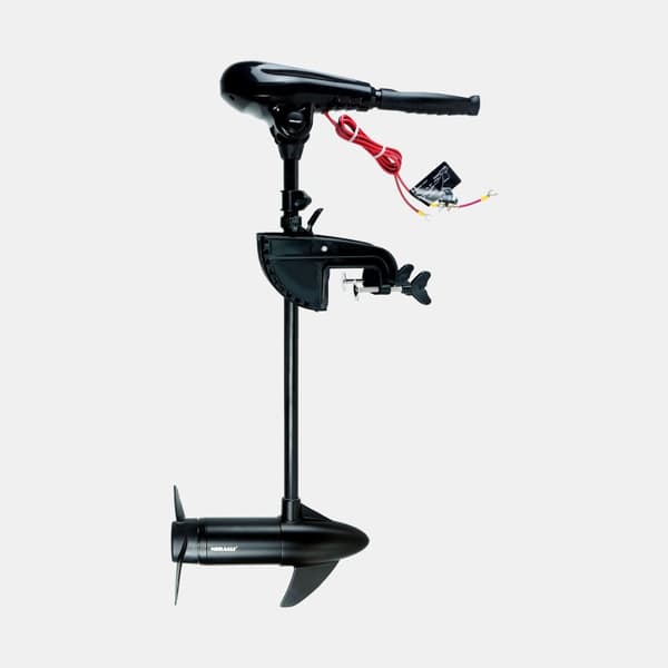 Elmotorpaket Neraus X 36, 348 W, 71 cm justerbar rigglängd, med bly-batteri (80 Ah) + batterilåda + kabelskor