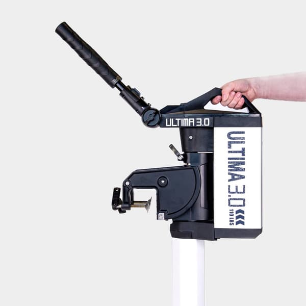 Elmotor segelbåt Haswing Ultima Travel, 3.0 hk, 1030 W, 76 cm rigglängd, med integrerat batteri (30 Ah, lithium)