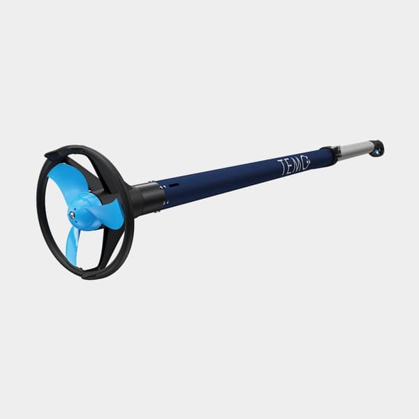 Elmotor båt Temo T450, 450 W, 130 - 170 cm justerbar rigglängd, med integrerat batteri (11.6 Ah, lithium)