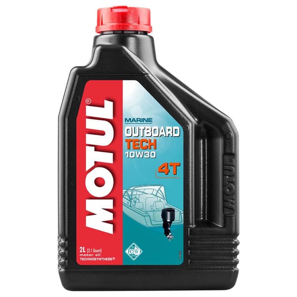 Motul Påhængsmotor Motorolie Tech 4t 10w30 5l Transparent