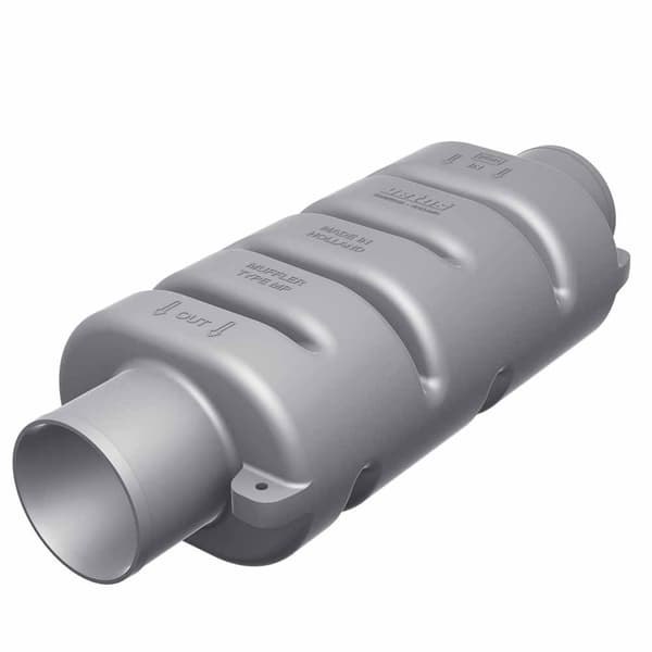 Vetus Udstødningssystem Lyddæmper Mp75 Søvfarvet 180 x 75 mm