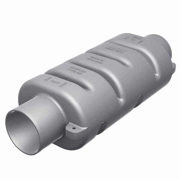 Vetus Udstødningssystem Lyddæmper Mp50 Søvfarvet 158 x 50 mm