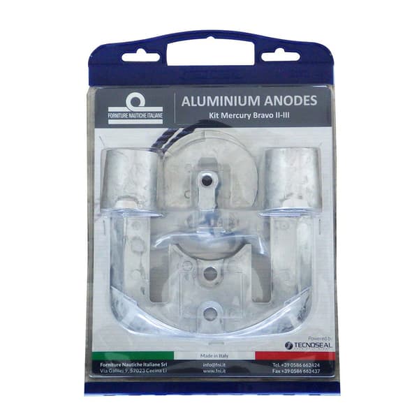 Tecnoseal Aluminium Anode Mercruiser Bravo Ii-iii Transparent