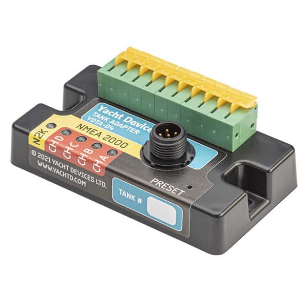 Yacht Devices Tanks Nmea 4 2000 Mikro Han Tank Adapter Transparent