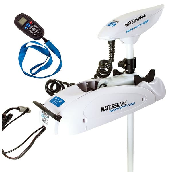 Watersnake Elektrisk Motor Geo Spot Gps Sw 12v 168 Cm Silver 42 x 26 x 205 cm