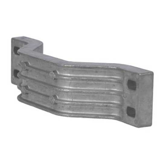 Super Marine Stern Bracket Bar Sinkkianodi Yamaha 115-300hp Ano254 Hopeinen 203 x 45 x 50 mm
