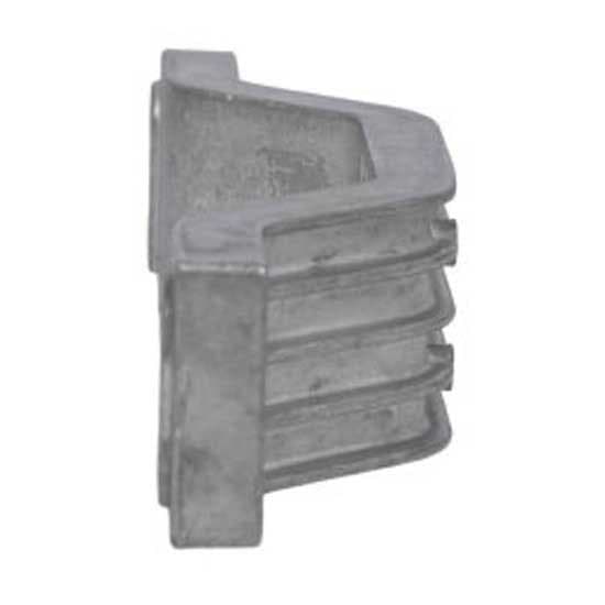 Super Marine Stern Bracket Bar Sinkkianodi Yamaha 115-300hp Ano254 Hopeinen 203 x 45 x 50 mm