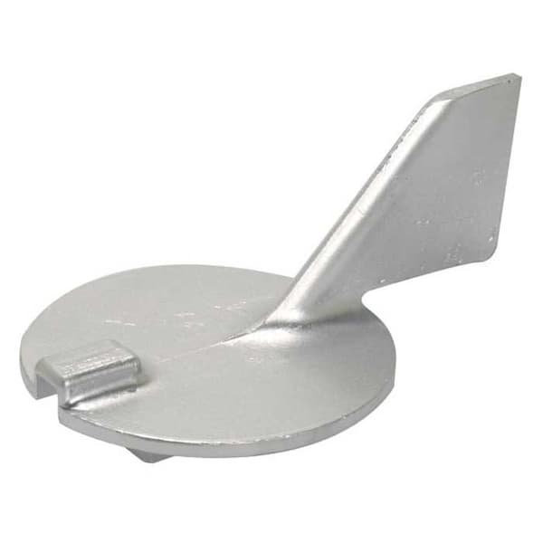 Super Marine Trim Tab Zink Anode Yamaha 50-100hp Søvfarvet 74 x 91 mm
