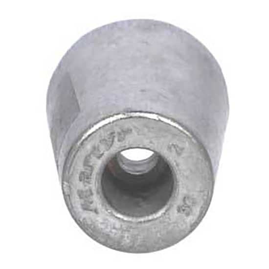 Super Marine Aksel Zink Anode Hexagonal Søvfarvet 50 mm