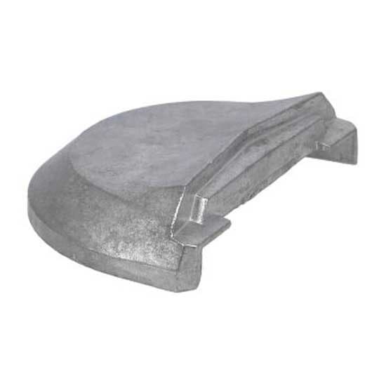 Super Marine Bund Zinkplade Anode Volvo Sx-drive Søvfarvet 145 x 103 x 37 mm