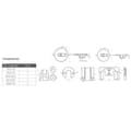 Miniatyrbillede 2 af 2: Tecnoseal Aluminium Anode Mercruiser Bravo Iii Transparent