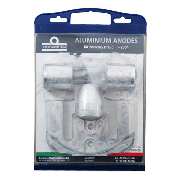 Tecnoseal Alumiinin Anodi Mercruiser Bravo Iii Kirkas