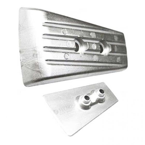 Tecnoseal Anodi Volvo Dph-dpr 0.82kg Hopeinen