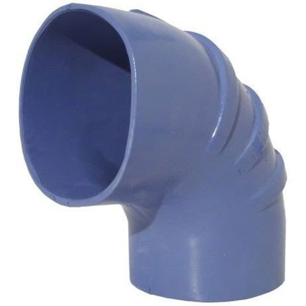 Trident Marine Silikone Albue 90º Blå 100 mm