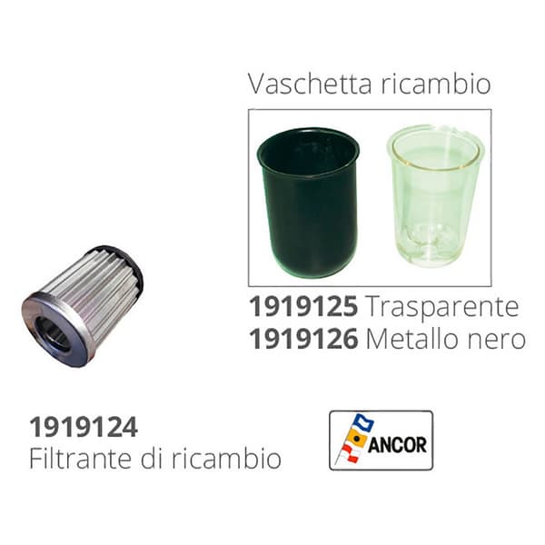 Ancor Suodattimen Varaosa 1919124 Kirkas