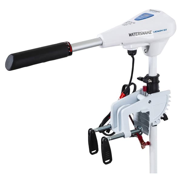 Watersnake Elektrisk Motor Venom Sxw 12v 44lbs 91 Cm Silver 15 x 55 x 121 cm