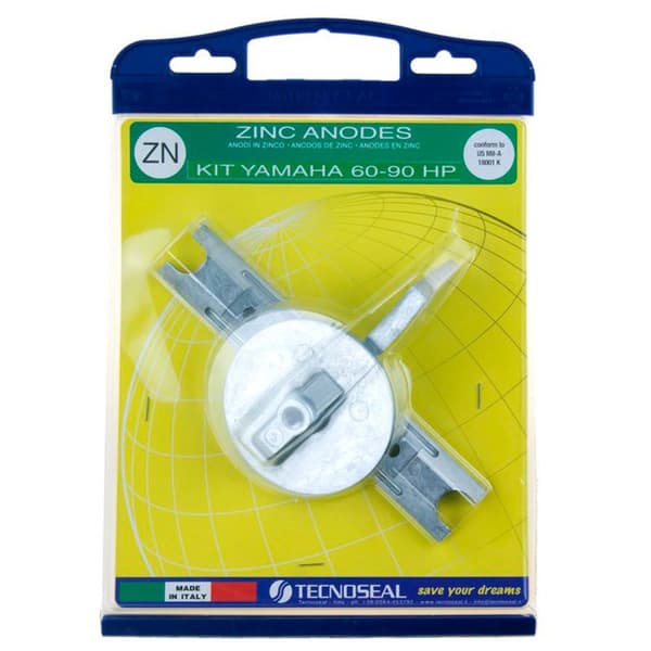 Tecnoseal Anod Kit Yamaha 60-90hp Durchsichtig