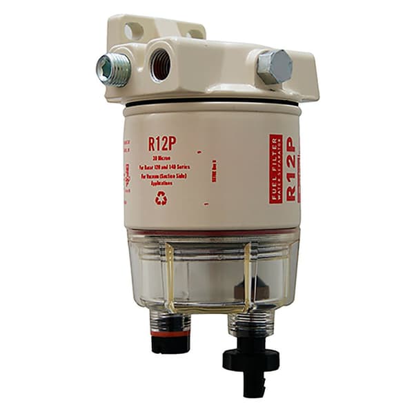 In.co.fin Vand/diesel Filter Spin On 120 A 1/4´´ Npt 57 Lt/h Transparent 165 x 81 x 81 mm
