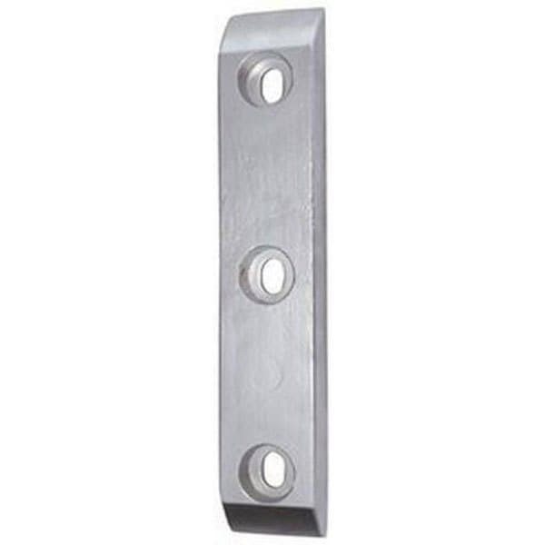 Tecnoseal Levy Anodi Kamewa 4.28kg Hopeinen 400 x 77 x 30.5 mm