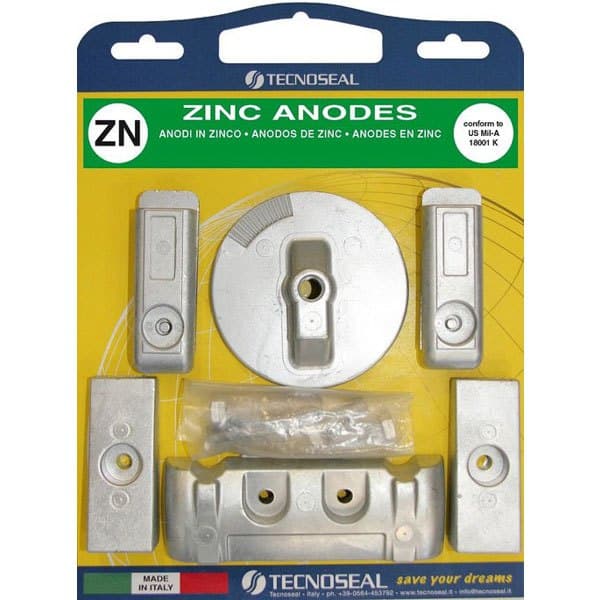 Tecnoseal Anodisarja Mercury Verado 6 Hopeinen