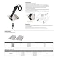Pikkukuva 2 / 3: Uflex Läppätuki Sähkömekaaninen Ohjain Mtc 12v Hopeinen 273 mm