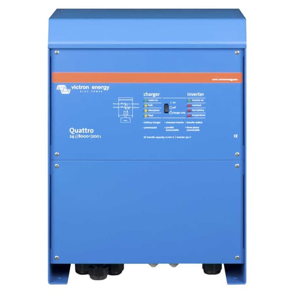 Victron Energy Vaihtaa Quattro 24/8000/200-100/10 Sininen
