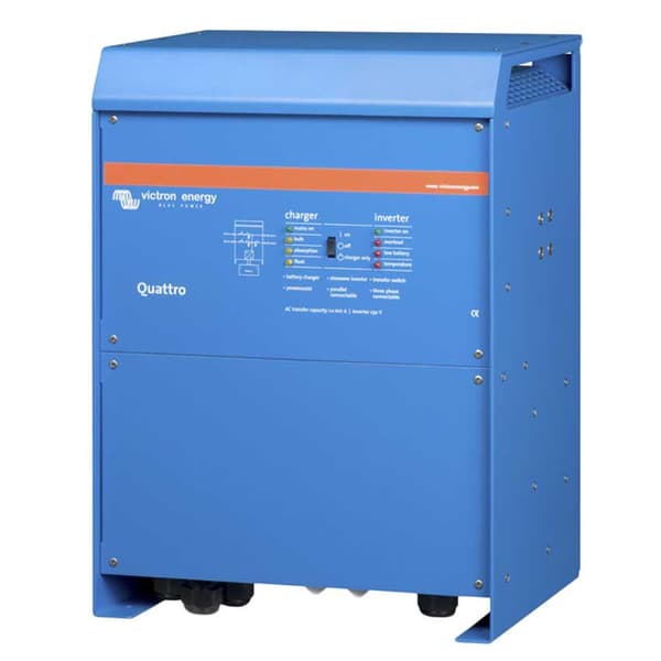 Victron Energy Vaihtaa Quattro 24/8000/200-100/10 Sininen Sininen
