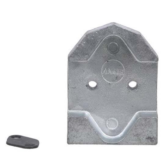 Super Marine Nedre Enhet Zinkanod Mercury Silver