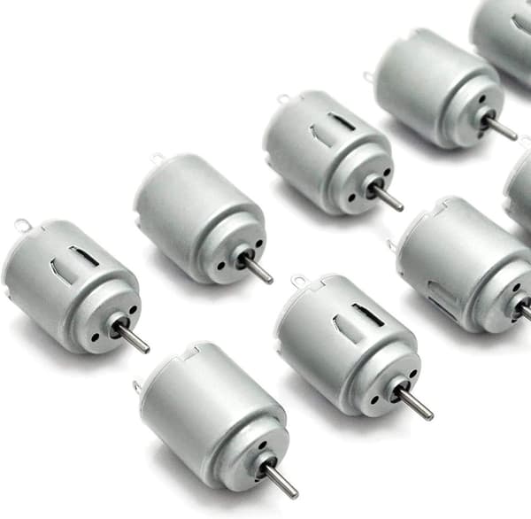 10st DC-motor 140 Mini elmotor DC 3-5V 6300RPM för gör-det-självleksaker