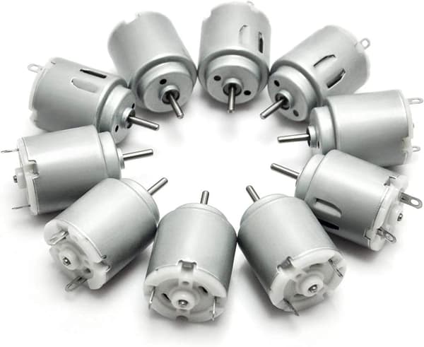 10st DC-motor 140 Mini elmotor DC 3-5V 6300RPM för gör-det-självleksaker