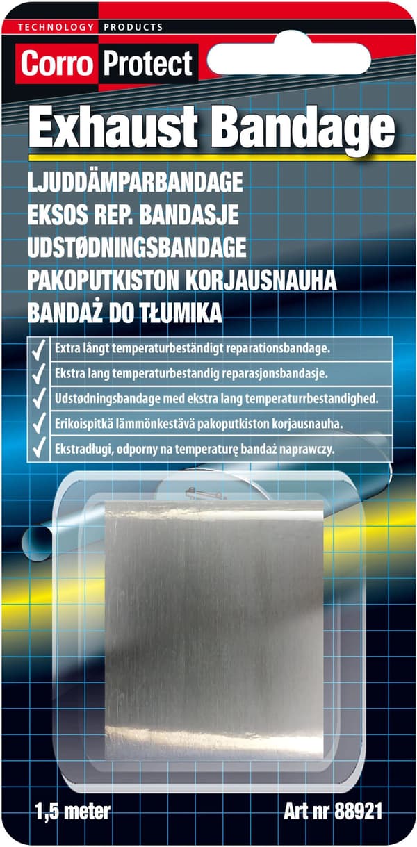 CorroProtect Lyddæmperbandage - 150 cm.