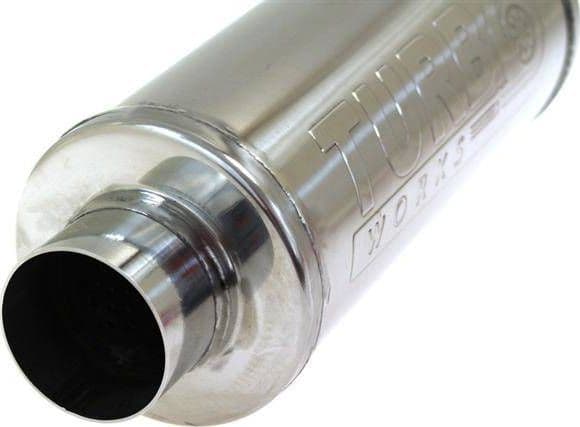 TurboWorks_D Ljuddämpare för centrum 70 mm TurboWorks RS 409SS 300 mm