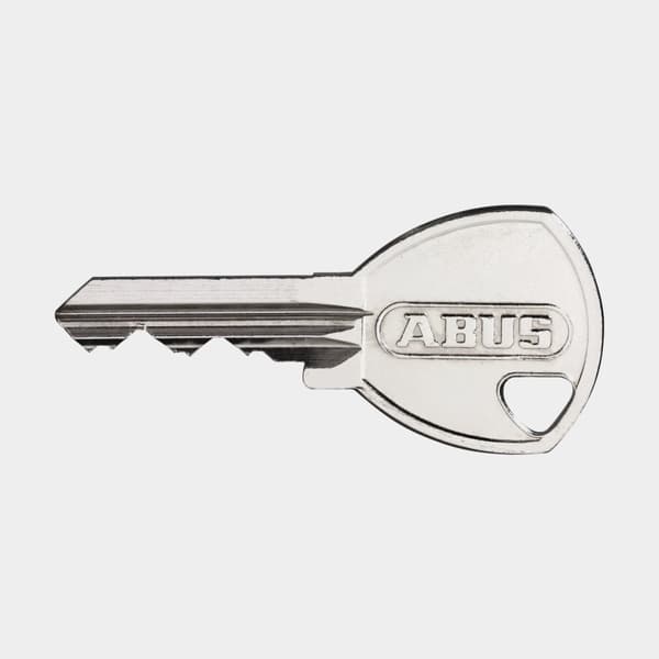 Hänglås ABUS 65/50HB80 KD, med lång bygel, Ø8 mm, mässing