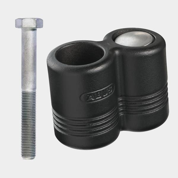 Motorlås för utombordare ABUS 808 Reef, klass 3, för fastbultade motorer &amp; tvingskruvade + Bult M12 x 1.25 x 130 mm