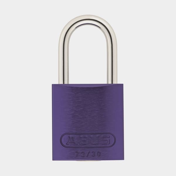 Hänglås ABUS 72/30, Ø4.5 mm, lila
