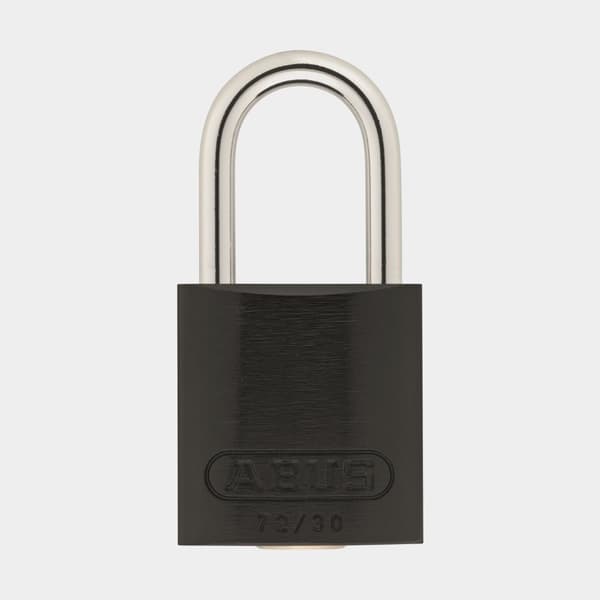 Hänglås ABUS 72/30, Ø4.5 mm, svart
