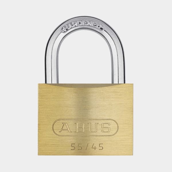 Hänglås ABUS 55/45, Ø6 mm, mässing
