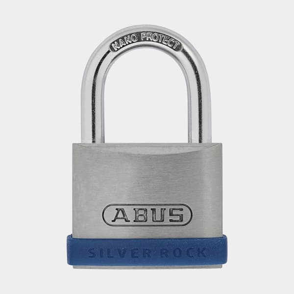 Hänglås ABUS 5/40KA Silver Rock, lika låsning, Ø6.5 mm, silver, 2-pack