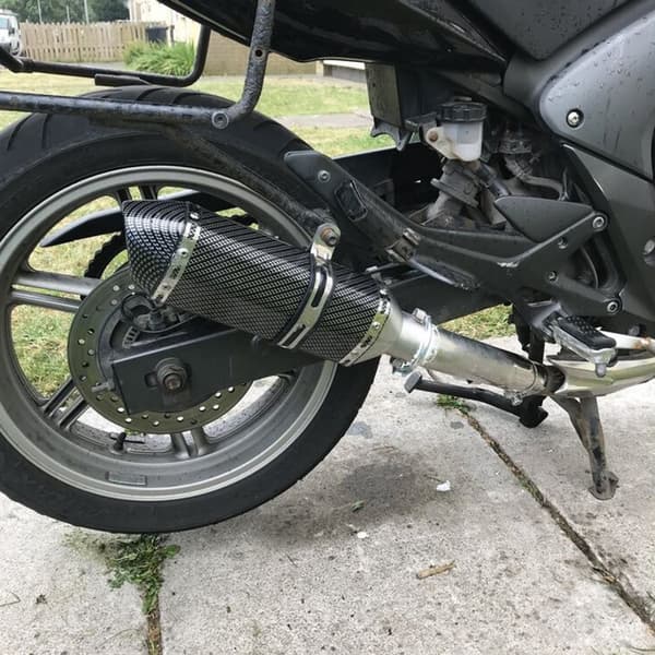 51 mm universal udstødningsdæmpere til Dirt Street Bike Motorcykel med aftagelig DB Killer