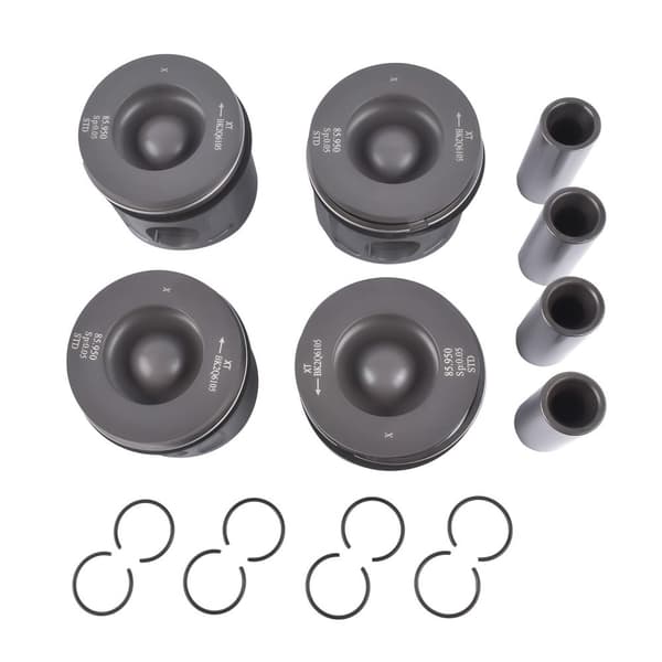 4x Piston Citroënille, Standardikoko Ø 86 mm, Moottorin yhteensopivuus, Korkealaatuinen materiaali