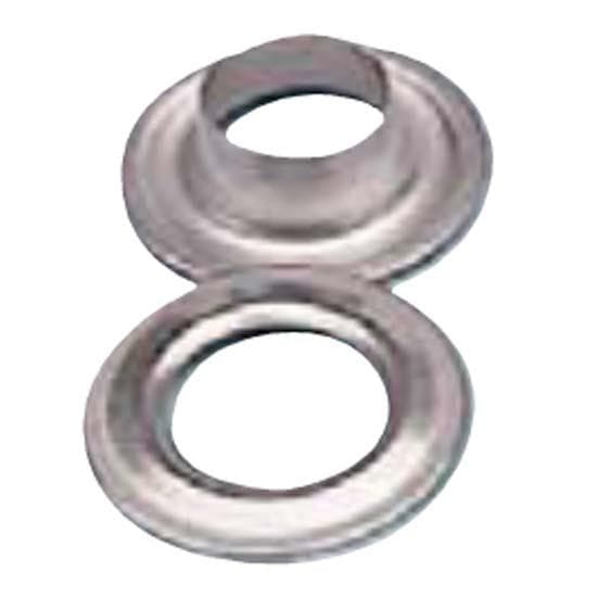 Plastimo Kromattu Messinkipainike Hopeinen 14 mm