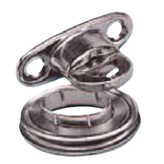 Plastimo Knapp Twisted Clinch Plate Svart 28 x 8 mm