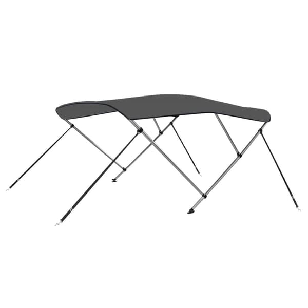 3-kaarinen bimini-kate antrasiitti 183x196x137 cm - Bimini-kate - Bimini-katteet - Home & Living