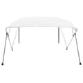 Miniatyrbillede 3 af 11: Biminitop med 4 buer 243x180x137 cm hvid - Biminitop - Biminitoppe - Home & Living