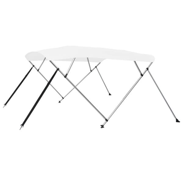 Biminitop med 4 buer 243x180x137 cm hvid - Biminitop - Biminitoppe - Home & Living