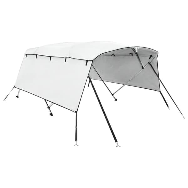 Båtkapell med 4 bågar 243x(230-244)x137 cm