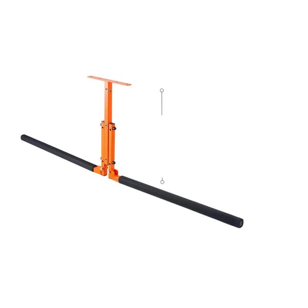 Kajak takförvaringsställ, justerbar höjd, platsbesparande lösning,Fristående4delar Ceiling2pcs